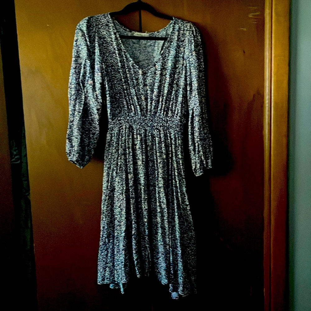 Women's Indigo Rose dress midi